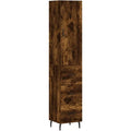 Geschlossener Stauraum an dem Hochschrank mit 34.5 x 34 x 180 cm