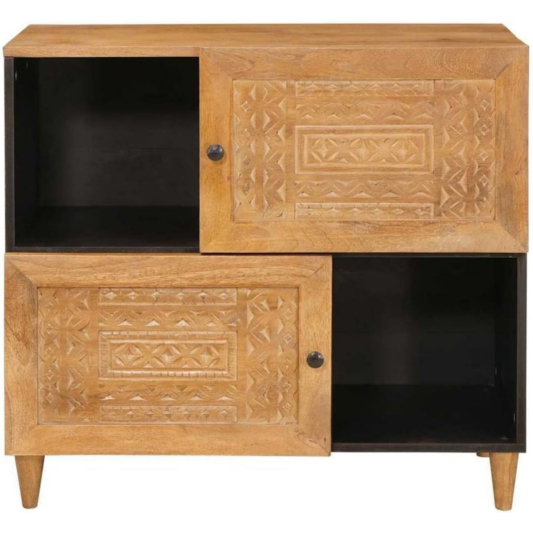 Sideboard aus Massivholz in Hellbraun