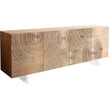Sideboard verbindet 4 Tueren und eine Wandmontage