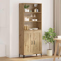 Geschlossener Stauraum und eine Wandmontage an dem Sideboard