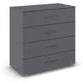 Sanft schliessende Fronten an dem Sideboard aus Metall